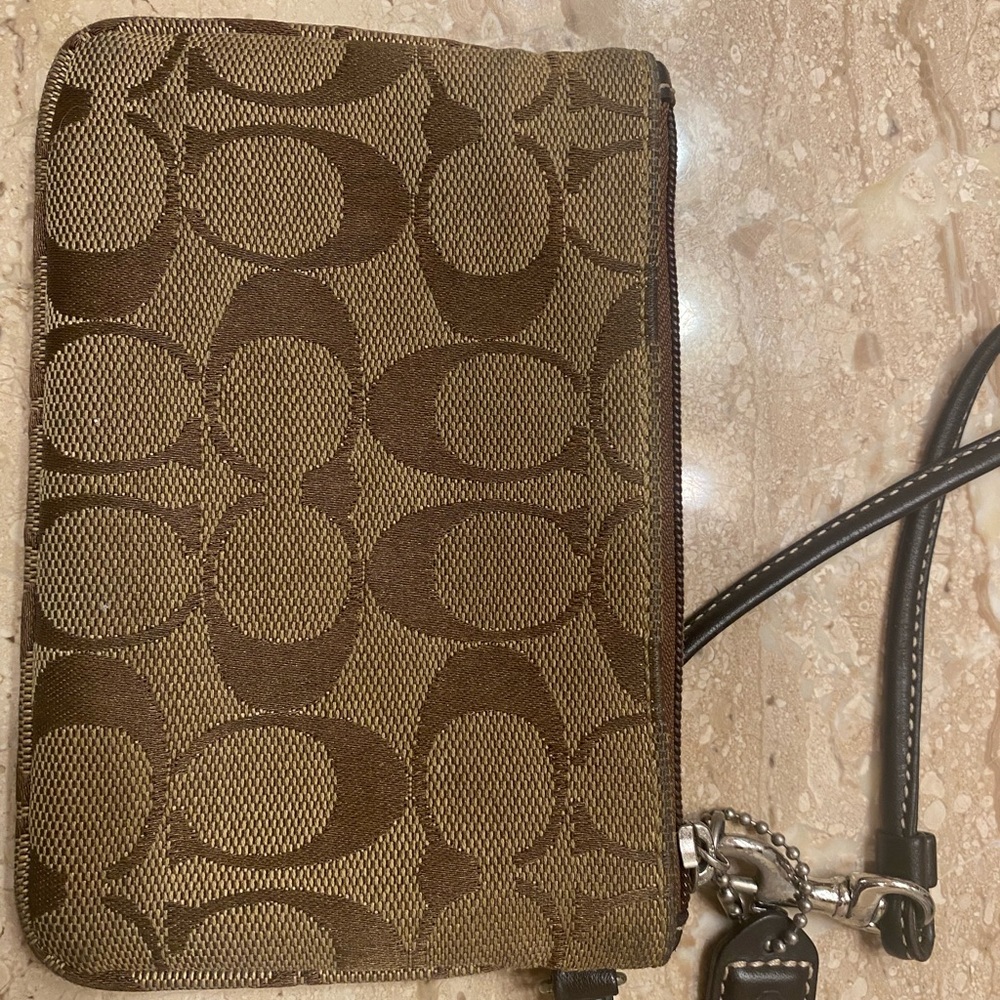 Coach wristlet